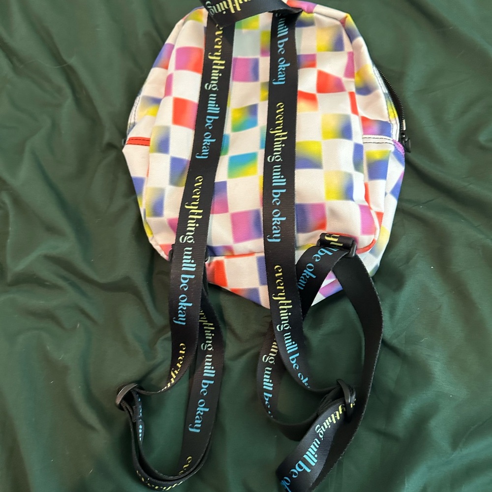 Vans Colorful Checkered Women's Backpack - Picture 3 of 3